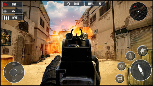 اسکرین شات 4 بازی Machine Gun Firing: Gun Games
