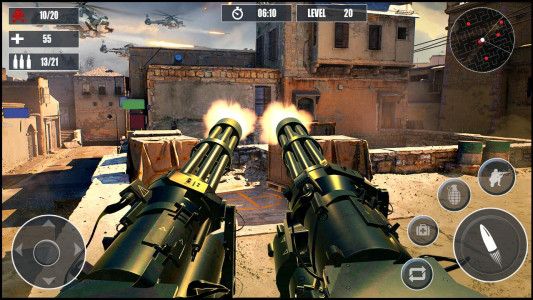 اسکرین شات 5 بازی Machine Gun Firing: Gun Games