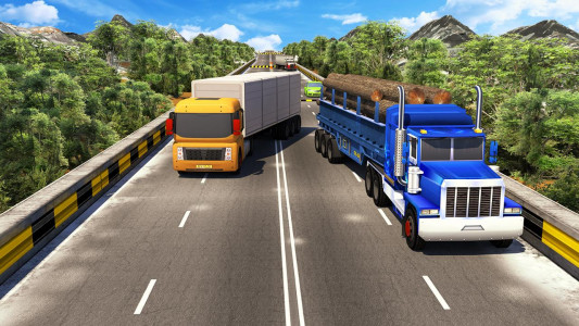 اسکرین شات بازی Offroad 18 Wheeler Truck Drivi 4