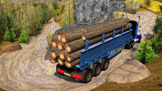 اسکرین شات بازی Offroad 18 Wheeler Truck Drivi 3