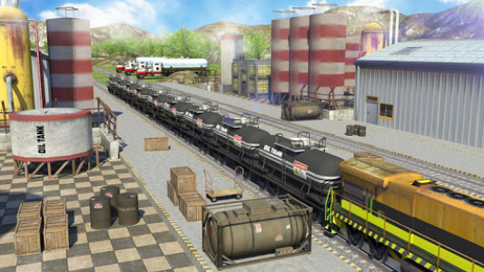 اسکرین شات بازی Oil Tanker Train Simulator 1