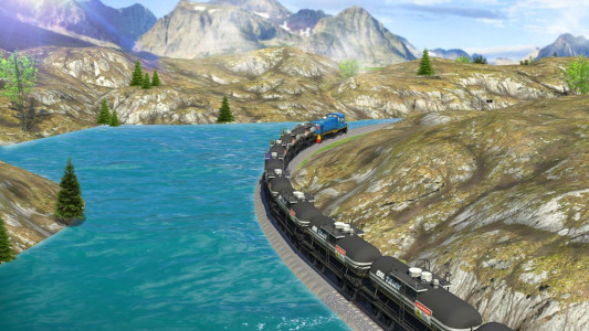 اسکرین شات بازی Oil Tanker Train Simulator 3