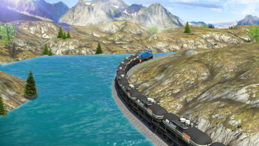 اسکرین شات بازی Oil Tanker Train Simulator 3