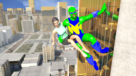 اسکرین شات بازی Flying Superhero Rescue Mission - Crime Fighter 8