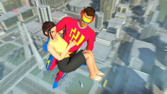 اسکرین شات بازی Flying Superhero Rescue Mission - Crime Fighter 6