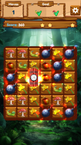 اسکرین شات 1 بازی Jungle Match Pop Puzzle Game