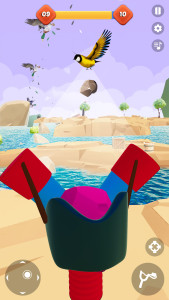 اسکرین شات 1 بازی Sling Shoot: Bird Hunt Games