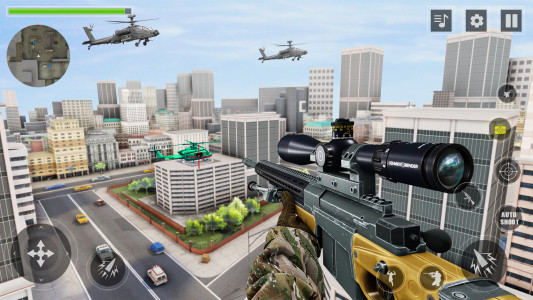 اسکرین شات بازی Sniper 3D Action Shooting Game 5