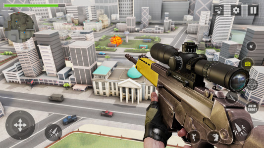اسکرین شات بازی Sniper 3D Action Shooting Game 1