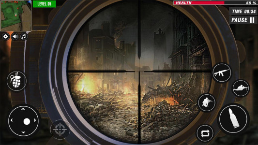 اسکرین شات بازی WW Shooters : War Gun Games 6