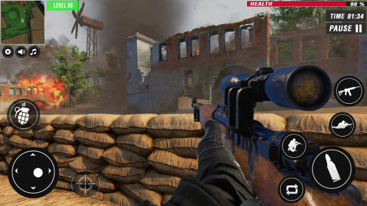 اسکرین شات بازی WW Shooters : War Gun Games 5
