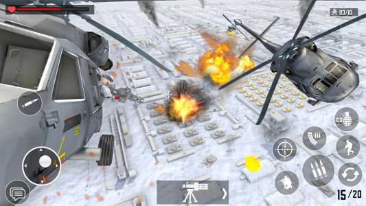 اسکرین شات 4 بازی World War Games: Tank War Game