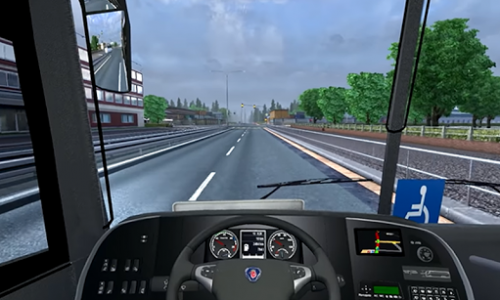 اسکرین شات بازی Heavy Euro Bus Simulator 2 2