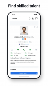 اسکرین شات برنامه Freelancer: Hire & Find Jobs 7