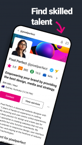 اسکرین شات برنامه Freelancer: Hire & Find Jobs 5