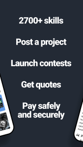 اسکرین شات 4 برنامه Freelancer: Hire & Find Jobs