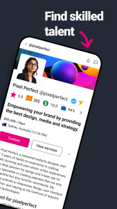 اسکرین شات 5 برنامه Freelancer: Hire & Find Jobs
