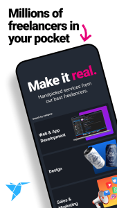 اسکرین شات 1 برنامه Freelancer: Hire & Find Jobs