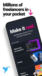 اسکرین شات برنامه Freelancer: Hire & Find Jobs 1
