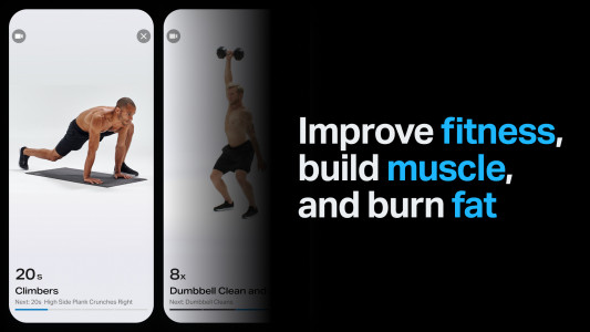 اسکرین شات 3 برنامه Freeletics: Fitness Workouts