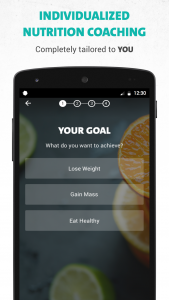 اسکرین شات 2 برنامه Freeletics Nutrition