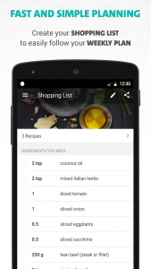 اسکرین شات 4 برنامه Freeletics Nutrition
