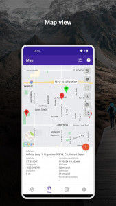 اسکرین شات 3 برنامه My Altitude and Elevation GPS
