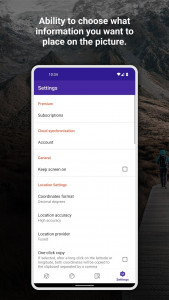 اسکرین شات 6 برنامه My Altitude and Elevation GPS