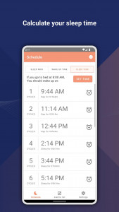 اسکرین شات 2 برنامه Sleep Cycle Sleep Calculator