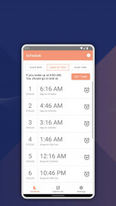 اسکرین شات 3 برنامه Sleep Cycle Sleep Calculator