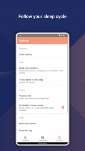 اسکرین شات 4 برنامه Sleep Cycle Sleep Calculator