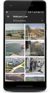اسکرین شات برنامه Webcam Online - Live Cams Viewer Worldwide 1