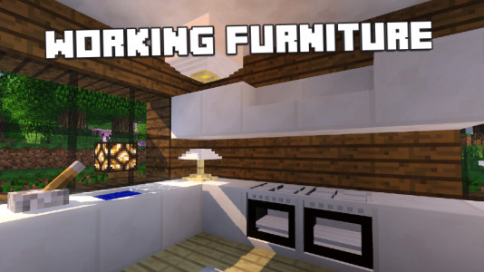 اسکرین شات برنامه Furniture Mod Crafty 5