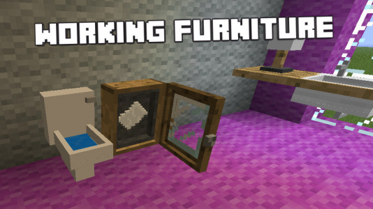 اسکرین شات برنامه Furniture Mod Crafty 3