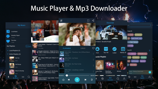 اسکرین شات برنامه Free Music - music downloader 1