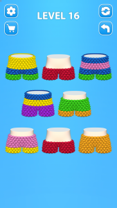 اسکرین شات بازی Cozy Knitting: Sorting games 3