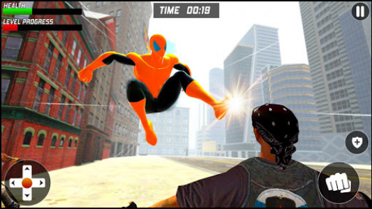 اسکرین شات بازی Rope Spider Ninja Hero: Las Vegas Crime City Fight 7