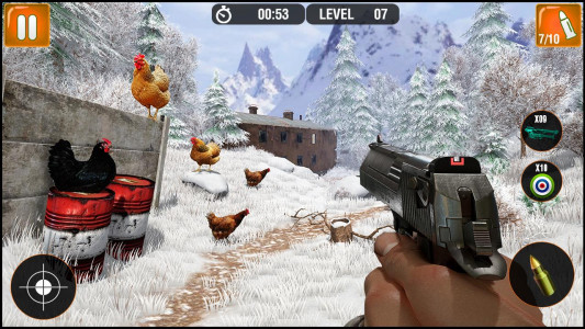 اسکرین شات بازی Wicked Chicken Gun Simulator 4