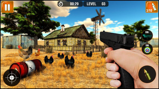 اسکرین شات بازی Wicked Chicken Gun Simulator 2