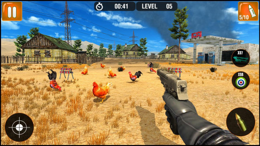 اسکرین شات بازی Wicked Chicken Gun Simulator 3