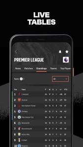 اسکرین شات 4 برنامه GOAL - Football News & Scores