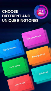 اسکرین شات برنامه Top Free Ringtones 1