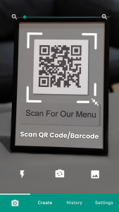 اسکرین شات برنامه QR code scanner - Barcode Scan 3