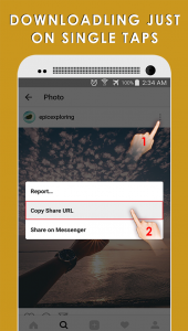اسکرین شات 2 برنامه Swift Photo & Video Downloader