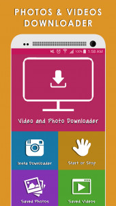 اسکرین شات برنامه Fast Photo & Video Downloader 1