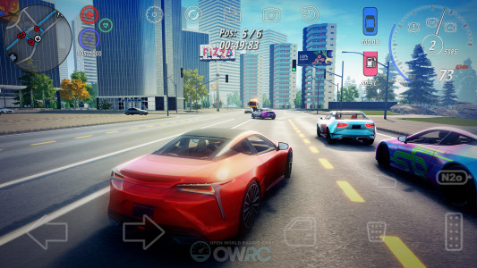 اسکرین شات 1 بازی OWRC: Open World Racing Cars