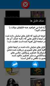 اسکرین شات برنامه تلگرام - جاروبرقی + مدیریت فایل 5