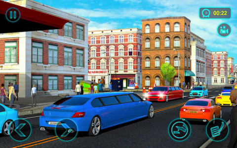 اسکرین شات بازی Luxury Limo Simulator 2020 : City Drive 3D 6
