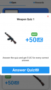 اسکرین شات برنامه UC Reward Quiz - Earn UC 4