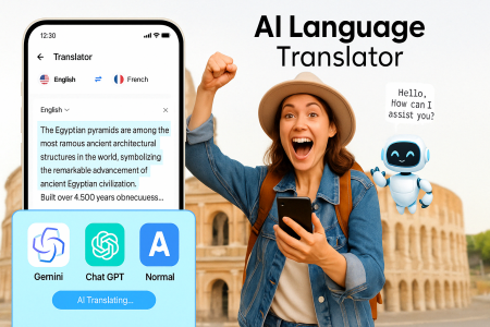 اسکرین شات 4 برنامه Languages Translator App
